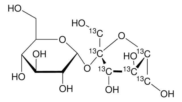 Sucrose-(fructose-13C6) endotoxin tested, &#8805;99 atom % 13C, &#8805;99% (CP)