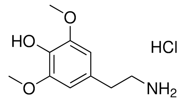 3,5-dimethoxy-4-hydroxyphenethylamine hydrochloride AldrichCPR