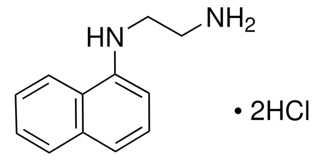 N-(1-萘基)乙二胺 二盐酸盐 for determination of sulfonamide and nitrite, ACS reagent, &#8805;98%