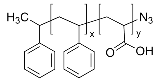 Poly(styrene)-block-poly(acrylic acid), azide terminated average Mn 8,600, PS:PAA block ratio 2:1