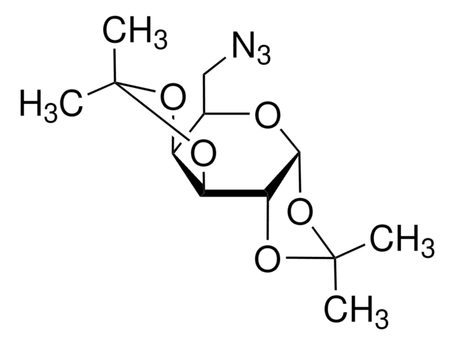 6-叠氮-6-脱氧-1,2:3,4-二-O-异亚丙基-&#945;-D-吡喃半乳糖 &#8805;96% (HPLC)