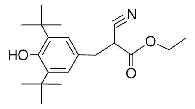 2-CYANO-3-(3,5-DI-TERT-BUTYL-4-HYDROXY-PHENYL)-PROPIONIC ACID ETHYL ESTER AldrichCPR