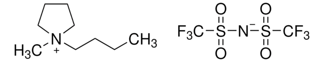 1-Butyl-1-methylpyrrolidinium bis(trifluoromethylsulfonyl)imide &gt;99%, &lt;500&#160;ppm H2O