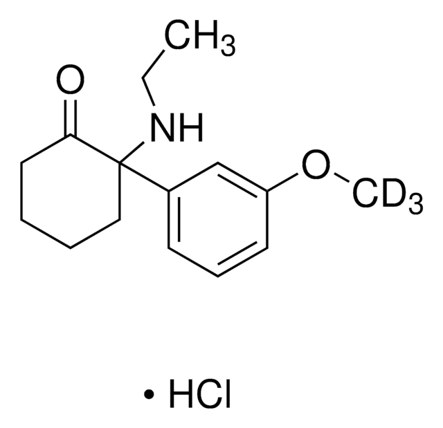 Methoxetamine-D3 hydrochloride solution 100&#160;&#956;g/mL in methanol (as free base), certified reference material, Cerilliant&#174;