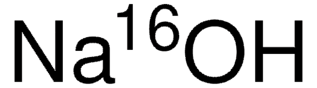 Sodium hydroxide-16O solution 20&#160;wt. % in H216O, 99.9 atom % 16O