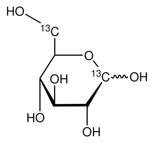 D-葡萄糖-1,6-13C2 endotoxin tested, &#8805;99 atom % 13C, &#8805;99% (CP)