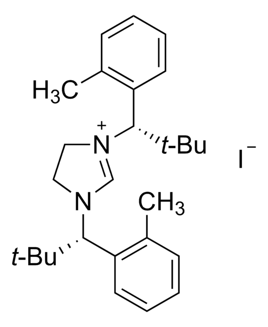 1,3-双[（1S）-2,2-二甲基-1-（2-甲苯基）丙基]碘化咪唑啉鎓 &#8805;98% (HPLC)