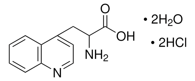 3-(4-喹啉基)-DL-丙氨酸 二盐酸盐 二水合物 &#8805;98.0% (HPLC)