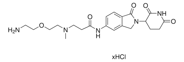 C5 Lenalidomide-methylamino-PEG1-NH2 hydrochloride &#8805;95%