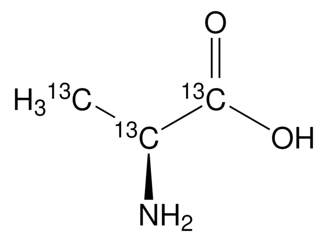 L-丙氨酸-13C3 98 atom % 13C, 95% (CP)