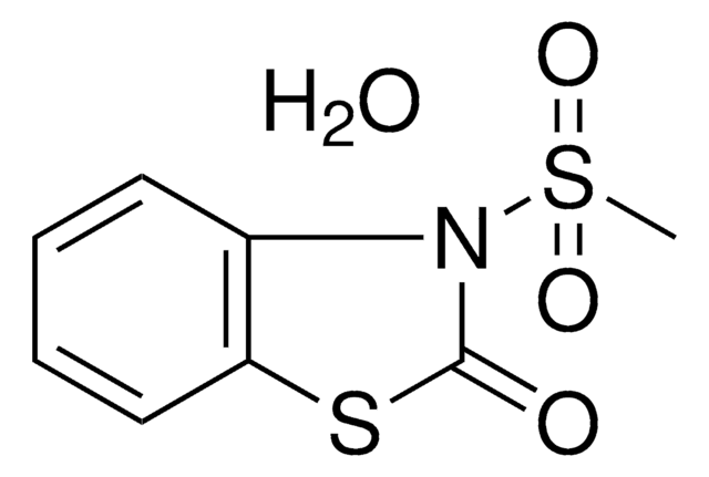 3-(METHYLSULFONYL)-1,3-BENZOTHIAZOL-2(3H)-ONE HYDRATE AldrichCPR