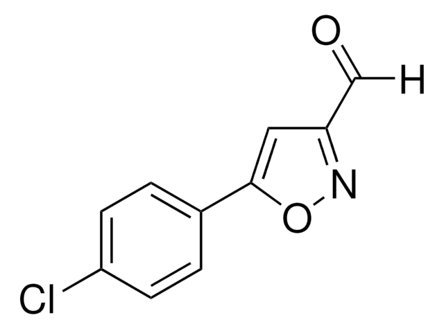 5-(4-Chlorophenyl)isoxazole-3-carboxaldehyde 97%