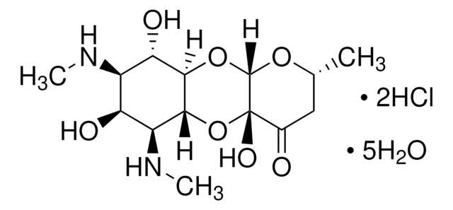 壮观霉素 二盐酸盐 五水合物 powder, BioReagent, suitable for cell culture