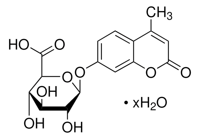 4-甲基伞形基&#946;-D-葡糖苷酸 水合物 &#8805;98% (HPLC), BioReagent, for identification of transformed plants