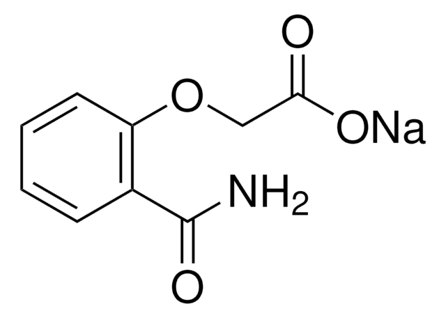 (2-Carbamoylphenoxy)acetic acid sodium salt 97%