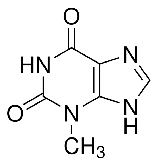 3-甲基黄嘌呤 certified reference material, pharmaceutical secondary standard