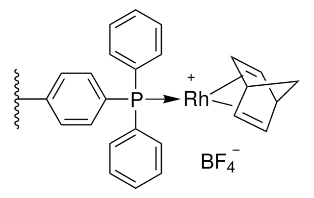 四氟硼酸三苯基膦(2,5-降冰片二烯)合铑(I)&#65292;聚合物键合型 Fibre-cat&#174;