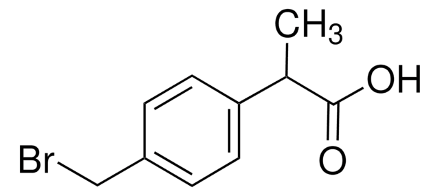 2-[4-(Bromomethyl)phenyl]propionic acid 96%