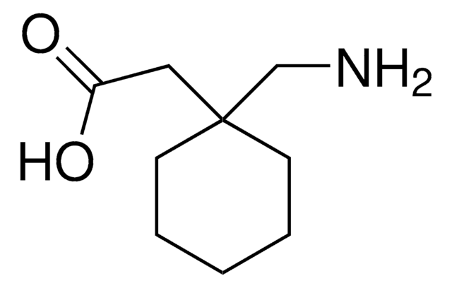 Gabapentin solution 1.0&#160;mg/mL in methanol, ampule of 1&#160;mL, certified reference material, Cerilliant&#174;