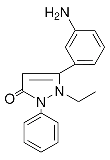 3-(3-AMINOPHENYL)-2-ETHYL-1-PHENYL-3-PYRAZOLIN-5-ONE AldrichCPR