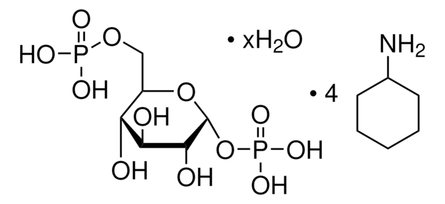 &#945;-D-Glucose 1,6-bisphosphate tetra(cyclohexylammonium) salt hydrate &#8805;95% dry basis