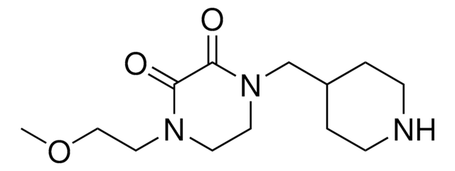 1-(2-Methoxyethyl)-4-(piperidin-4-ylmethyl)piperazine-2,3-dione AldrichCPR