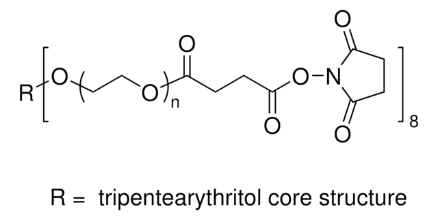 8arm-PEG15K-Succinimidyl Succinate tripentaerythritol core, average Mn 15,000