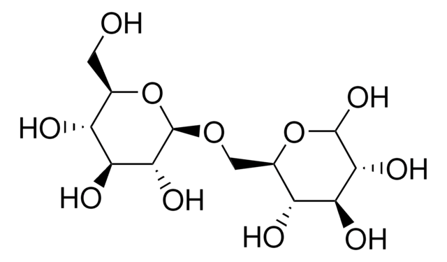 &#946;-Gentiobiose &#8805;85% (remainder primarily &#945;-anomer)