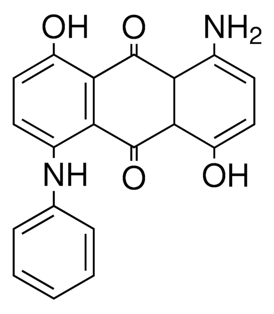 1-AMINO-4,8-DI-HO-5-PH-AMINO-4A,9A-2H-ANTHRAQUINONE(DISPERSE DYE C.I. 63300) AldrichCPR