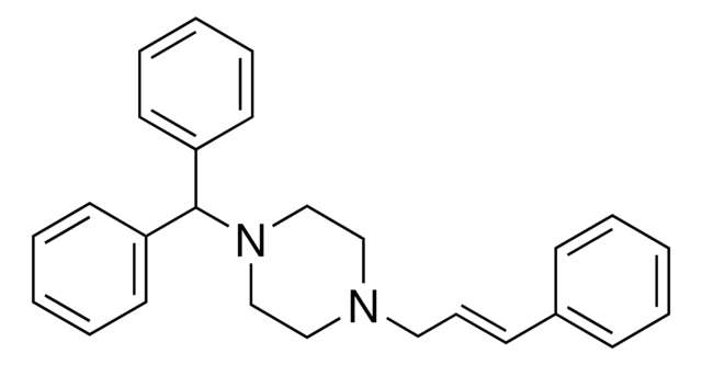 Cinnarizine certified reference material, pharmaceutical secondary standard