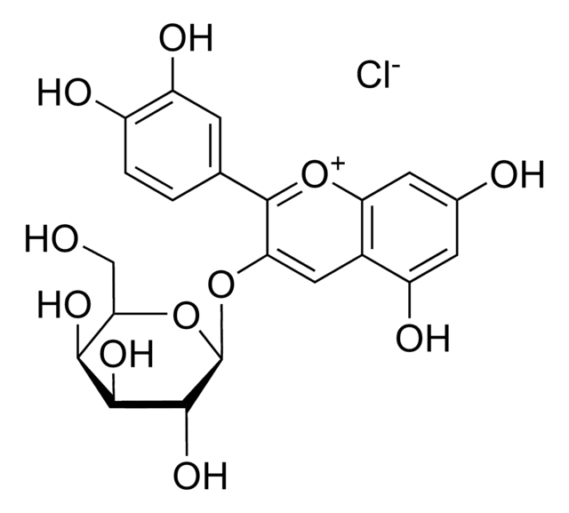 Cyanidin 3-galactoside chloride phyproof&#174; Reference Substance