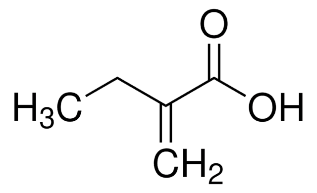 2-乙基丙烯酸 contains 150&#160;ppm BHT as inhibitor, 98%