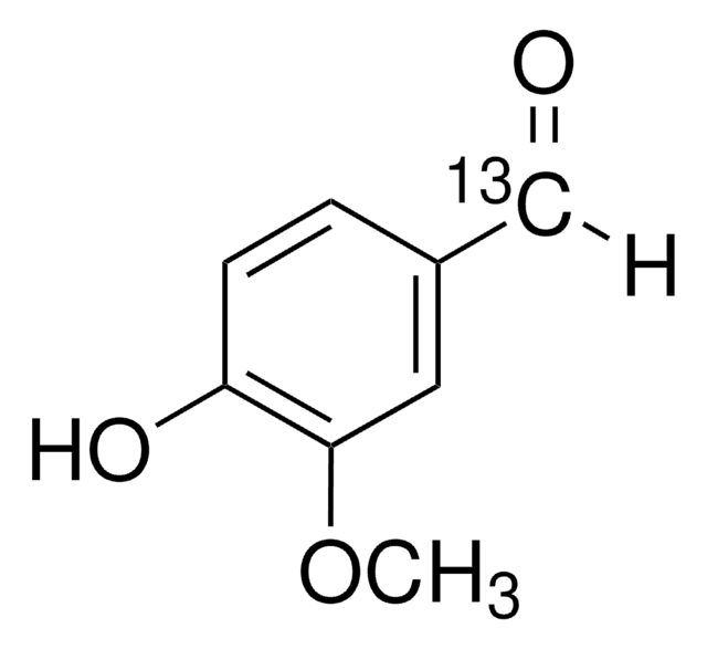 香草醛-&#945;-13C 99 atom % 13C