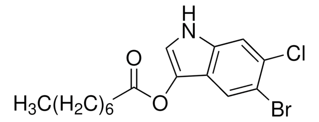 5-Bromo-6-chloro-3-indolyl caprylate &#8805;98.0% (HPLC)