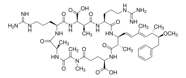 微囊藻素-RR 溶液 10&#160;&#956;g/mL in methanol, analytical standard