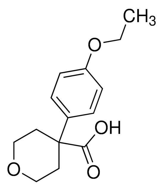 4-(4-Ethoxyphenyl)tetrahydro-2H-pyran-4-carboxylic acid AldrichCPR