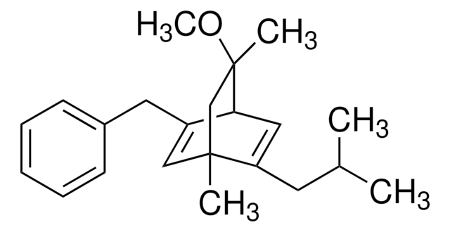 (1S,4S,8S)-5-苄基-8-甲氧基-1,8-二甲基-2-(2′-甲基丙基)-双环[2.2.2]辛-2,5-二烯 97%