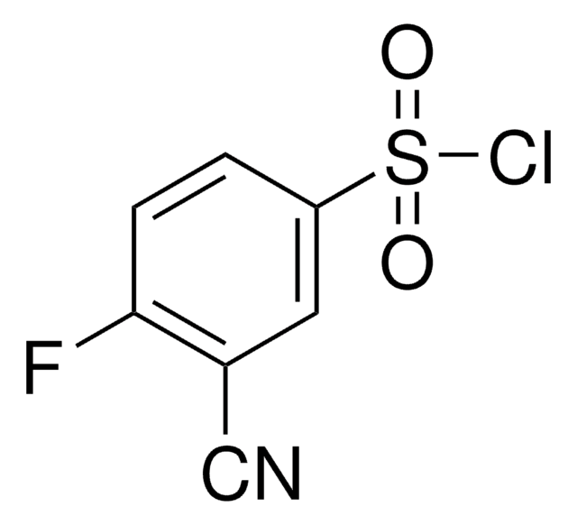 4-Fluoro-3-cyanobenzenesulfonyl chloride 97%