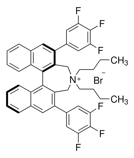 (11bR)-(–)-4,4-Dibutyl-4,5-dihydro-2,6-bis(3,4,5-trifluorophenyl)-3H-dinaphth[2,1-c:1&#8242;,2&#8242;-e]azepinium bromide Nagase purity