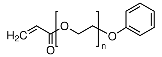 聚乙二醇苯基醚丙烯酸酯 average Mn 324, contains 150-350&#160;ppm MEHQ as inhibitor