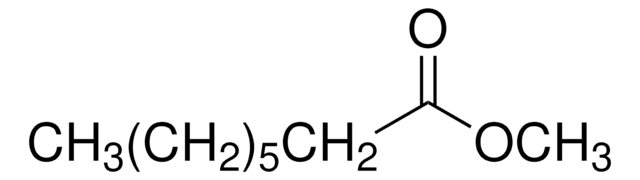 Methyl octanoate certified reference material, TraceCERT&#174;, Manufactured by: Sigma-Aldrich Production GmbH, Switzerland