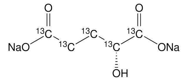 D-&#945;-羟基戊二酸-13C5 二钠盐 &#8805;99 atom % 13C, &#8805;94% (CP)