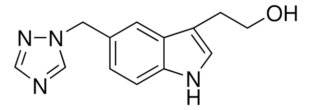 2-[5-(1H-1,2,4-Triazol-1-ylmethyl)-1H-indol-3-yl]ethanol certified reference material, TraceCERT&#174;, Manufactured by: Sigma-Aldrich Production GmbH, Switzerland