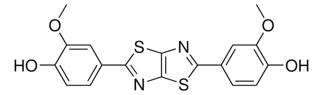 4,4&#8242;-(Thiazolo[5,4-d]thiazole-2,5-diyl)bis(2-methoxyphenol) AldrichCPR