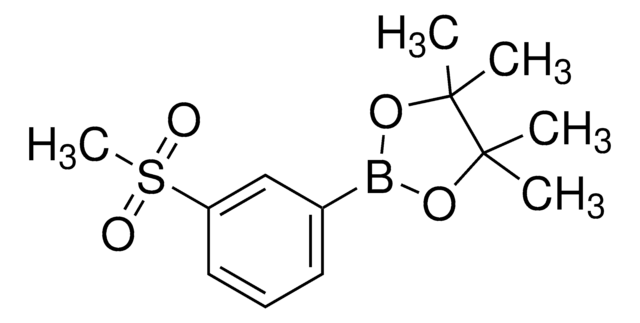 4,4,5,5-Tetramethyl-2-[3-(methylsulfonyl)phenyl]-1,3,2-dioxaborolane