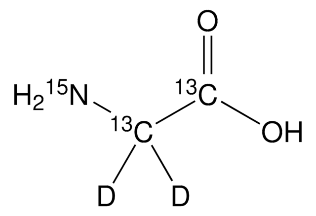 Glycine-13C2,15N,2,2-d2 98 atom % 15N, 98 atom % D, 99 atom % 13C, 95% (CP)