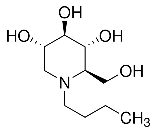 N-Butyldeoxynojirimycin film (dried in situ)