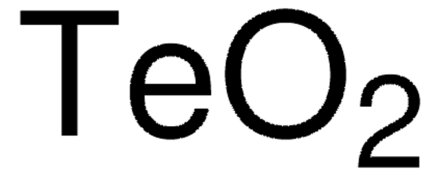 Tellurium dioxide 99.995% trace metals basis