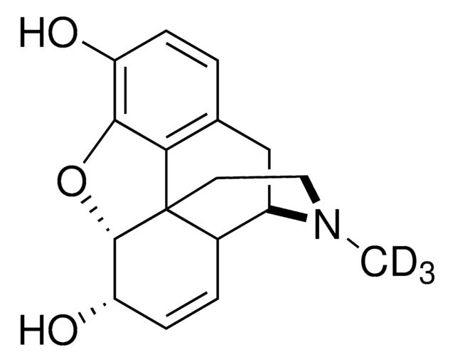 吗啡-D3 溶液 1.0&#160;mg/mL in methanol, ampule of 1&#160;mL, certified reference material, Cerilliant&#174;