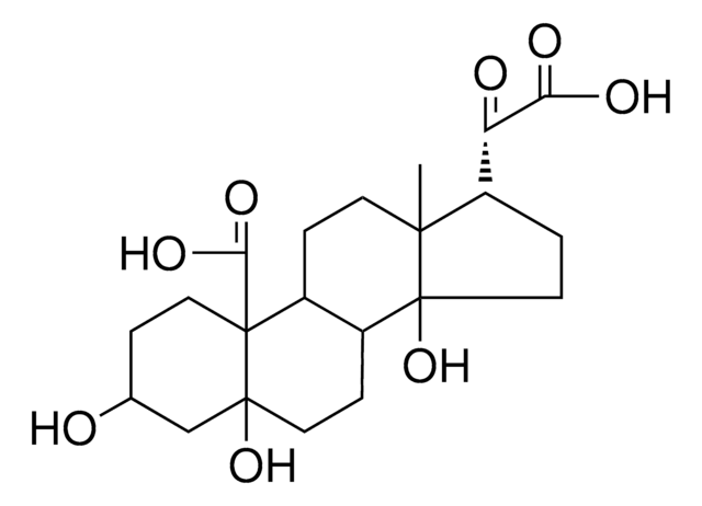 3-BETA,5,14-TRIHYDROXY-20-OXO-5-BETA,14-BETA,17-ALPHA-PREGNANE-19,21-DIOIC ACID AldrichCPR